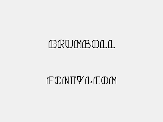 Grumboll