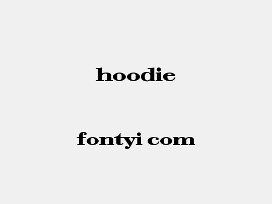 Hoodie