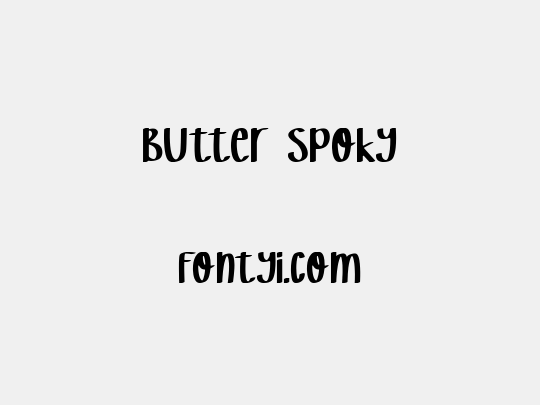 Butter Spoky