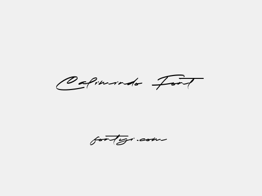 Calimindo Font