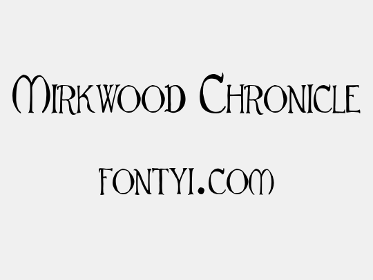 Mirkwood Chronicle