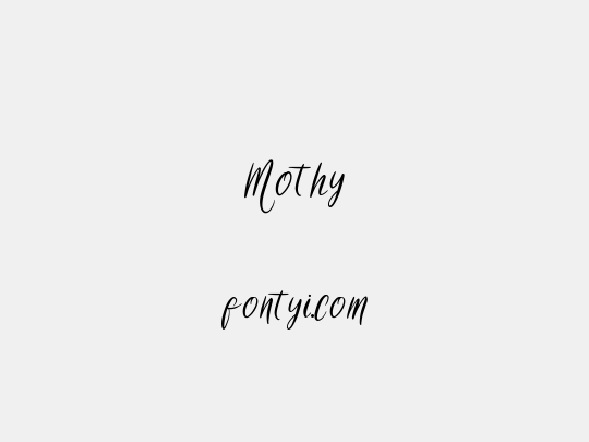 Mothy