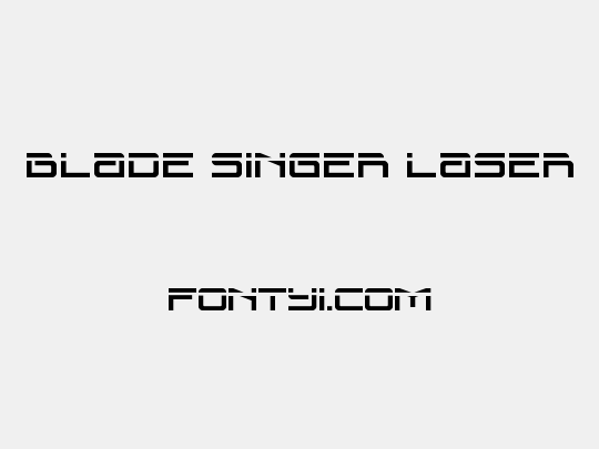 Blade Singer Laser