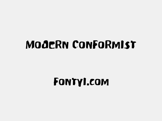 Modern Conformist