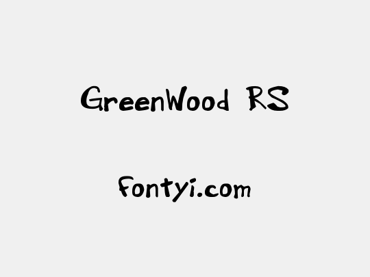 GreenWood_RS