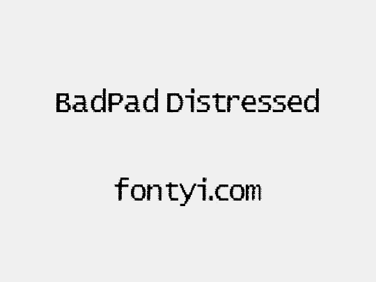 BadPad Distressed