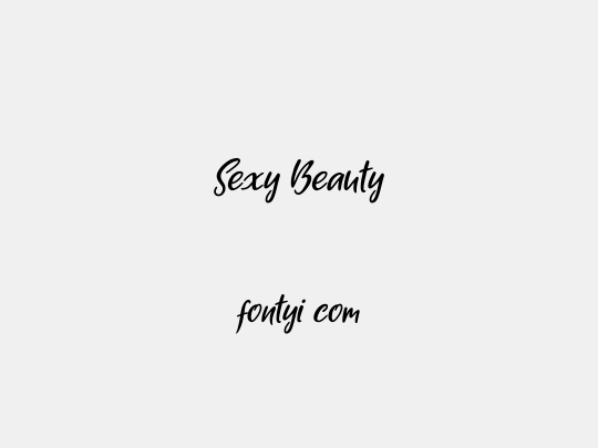 Sexy Beauty