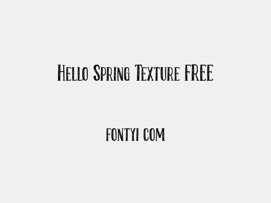 Hello Spring Texture FREE