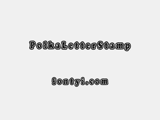 PolkaLetterStamp