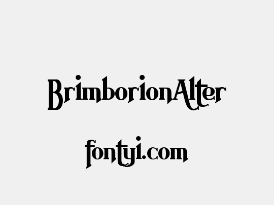 BrimborionAlter