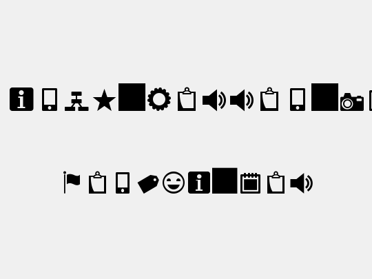 Heydings Common Icons