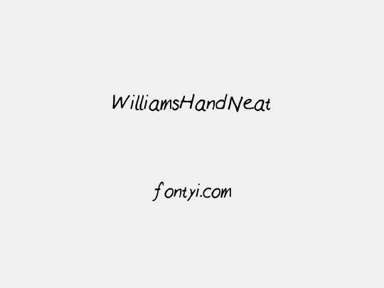 WilliamsHandNeat
