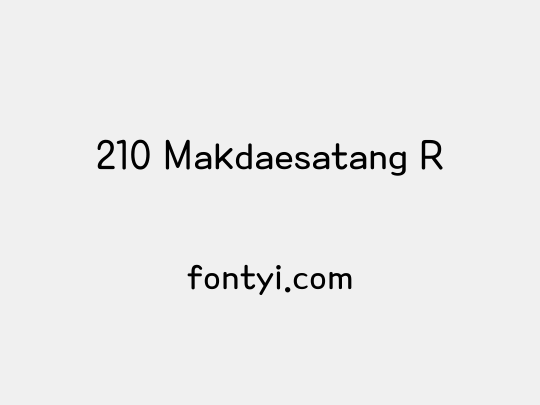 210 Makdaesatang R