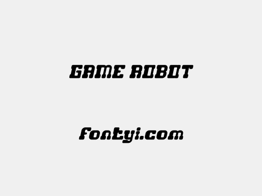 GAME ROBOT