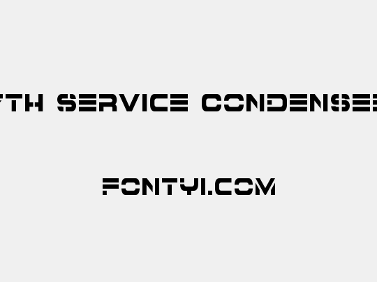 7th Service Condensed