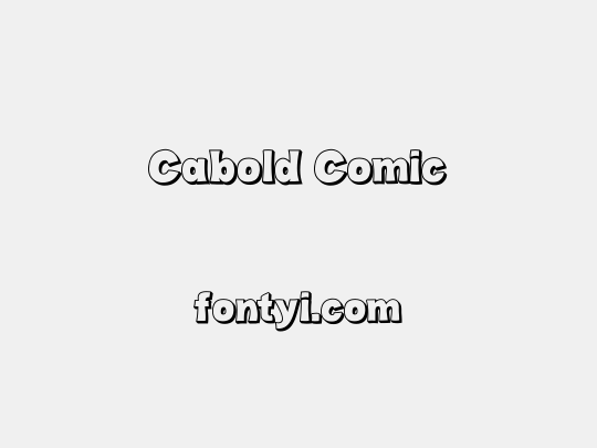 Cabold Comic
