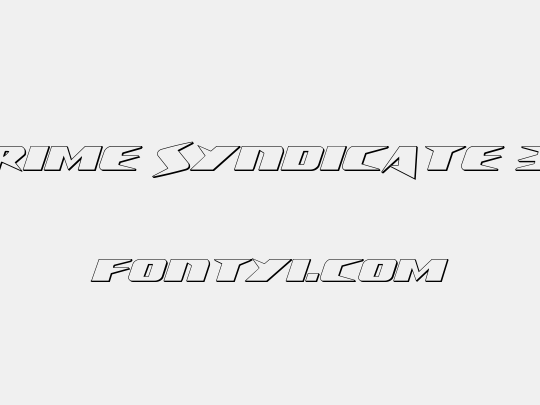 Crime Syndicate 3D