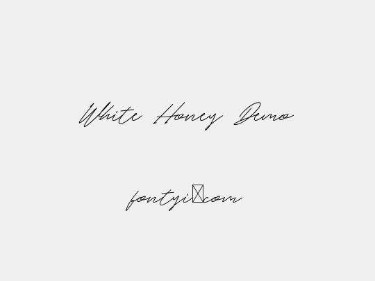 White Honey Demo