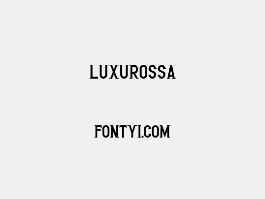 Luxurossa