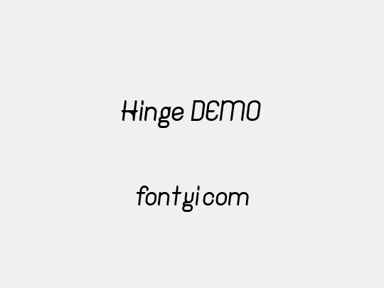 Hinge DEMO