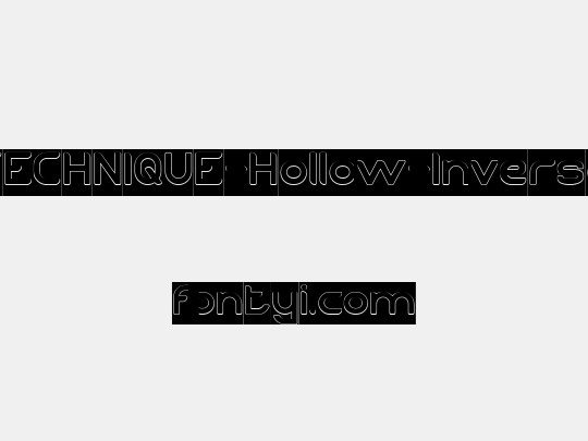 TECHNIQUE-Hollow-Inverse