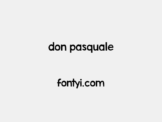 Don Pasquale