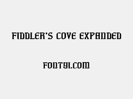 Fiddler's Cove Expanded
