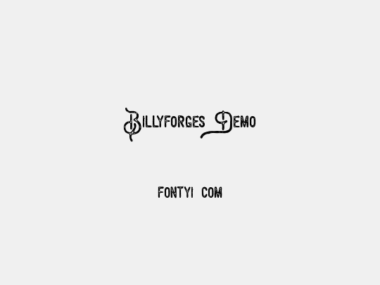 Billyforges Demo
