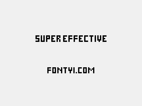 Super Effective