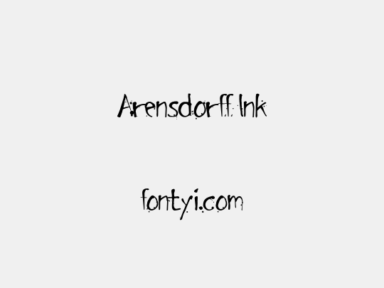 Arensdorff Ink