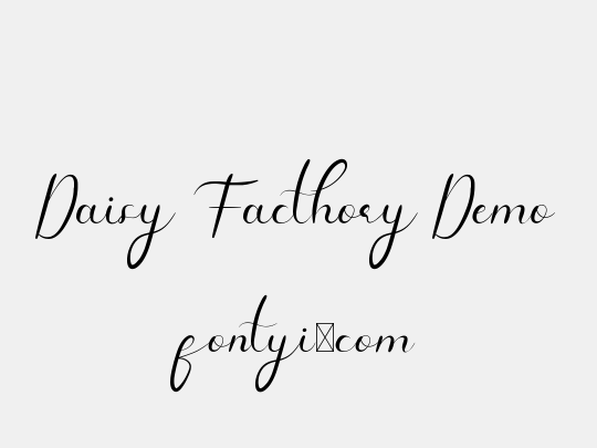 Daisy Facthory Demo