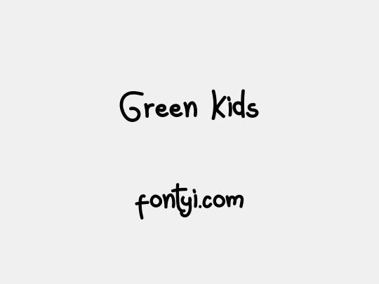 Green Kids