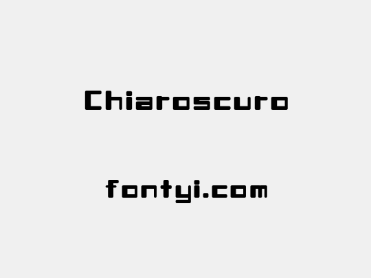 Chiaroscuro