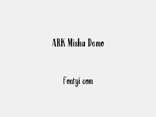 ARK Misha Demo