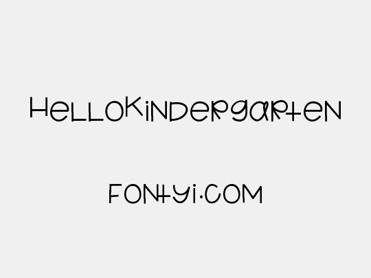 HelloKindergarten