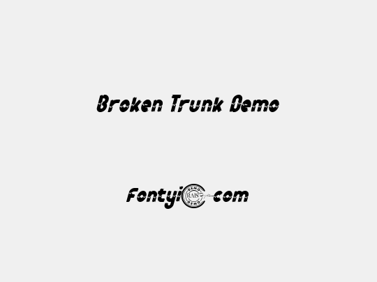 Broken Trunk Demo