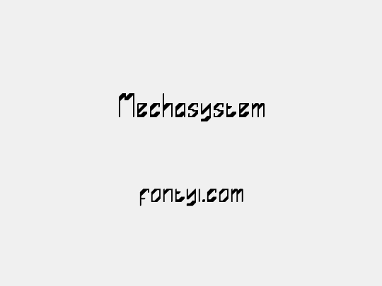 Mechasystem