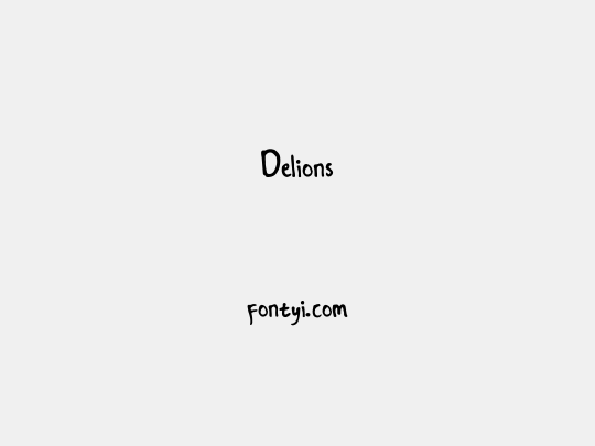 Delions