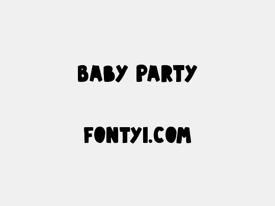 Baby Party