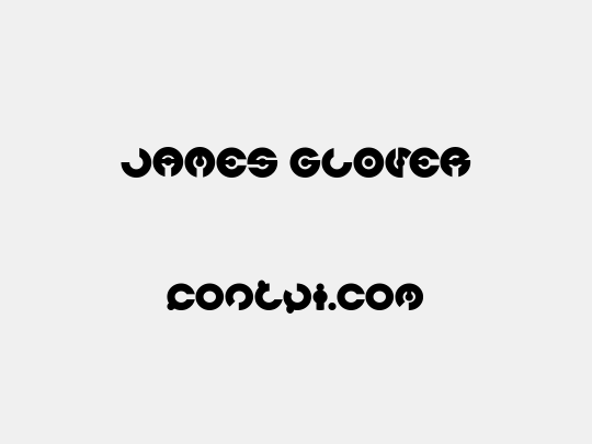 JAMES GLOVER