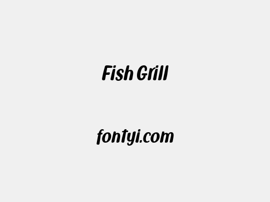 Fish Grill