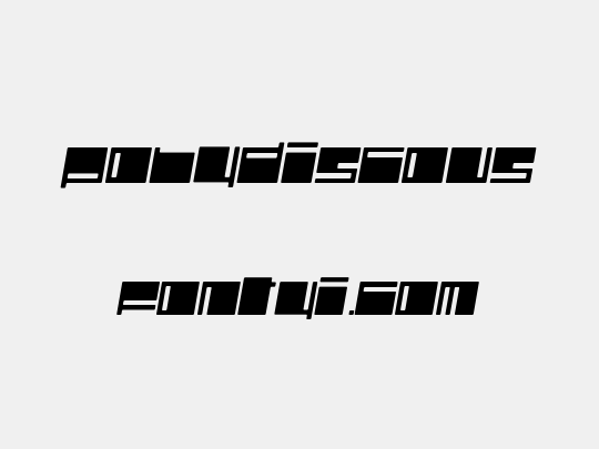 Polydiscous