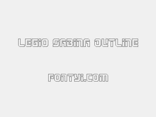 Legio Sabina Outline