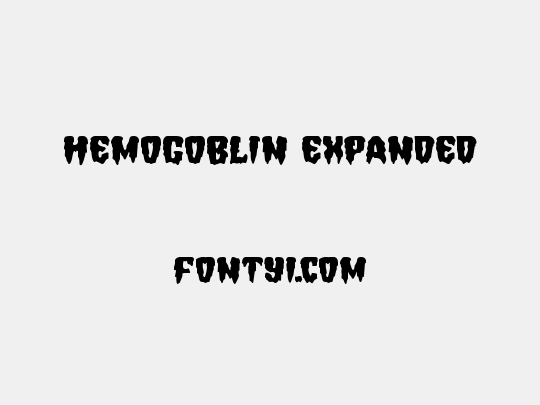 Hemogoblin Expanded