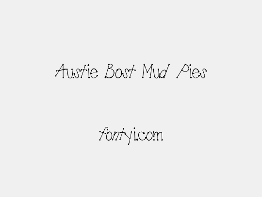 Austie Bost Mud Pies