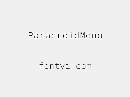 ParadroidMono