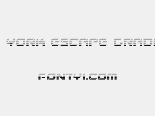 New York Escape Gradient