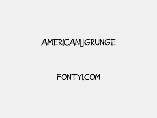 American_Grunge