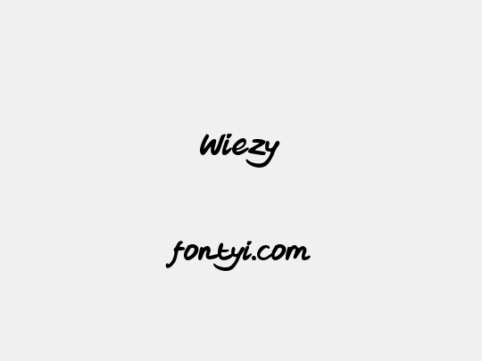 Wiezy