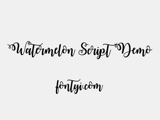 Watermelon Script Demo